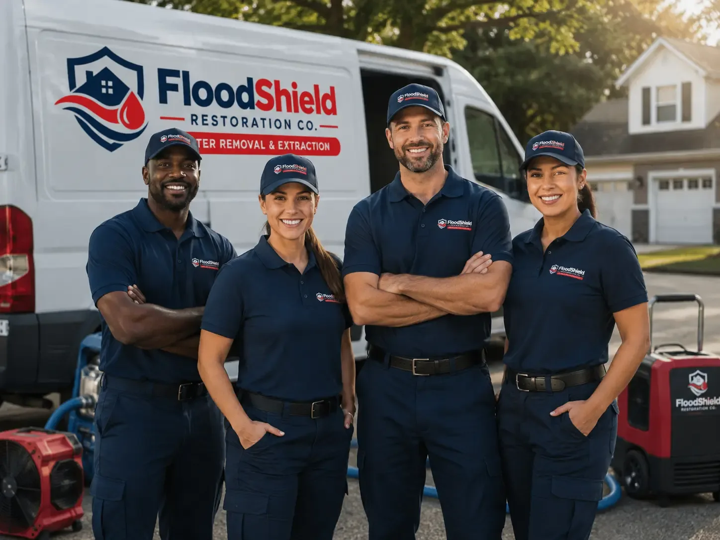 Flood Damage Restoration company in Harrisburg, SD
